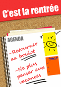 C'est la rentr&eacute;e : retour au travail !